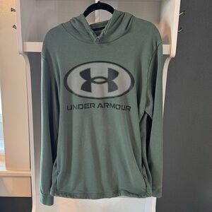 UNDER ARMOUR UA RIVAL TERRY PULLOVER HOODIE men’s size XL
